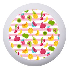 Tropical Fruits Berries Seamless Pattern Dento Box With Mirror
