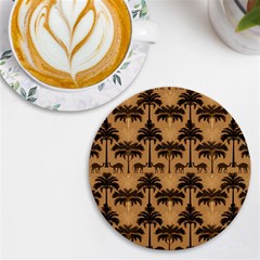 Pattern Background Decorative Uv Print Round Tile Coaster