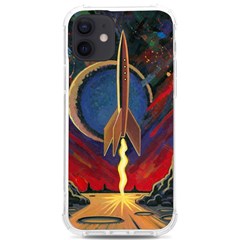 Rocket Painting Iphone 12/12 Pro Tpu Uv Print Case