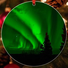 Aurora Borealis Northern Lights Uv Print Acrylic Ornament Round