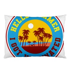 Vaccination Summer Pillow Case (two Sides)