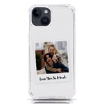 Personalized Polaroid Text Phone Case iPhone 14 TPU UV Print Case Front