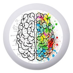 Brain Mind Psychology Idea Drawing Short Overalls Dento Box With Mirror