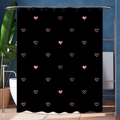 Heart, Background Shower Curtain 60  X 72  (medium) 