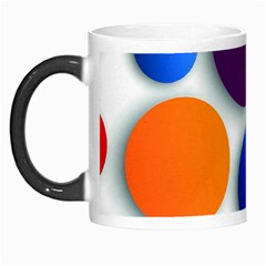 Abstract Dots Colorful Morph Mug