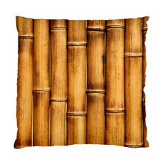 Brown Bamboo Texture  Standard Cushion Case (one Side)