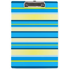 Stripes-3 A4 Acrylic Clipboard
