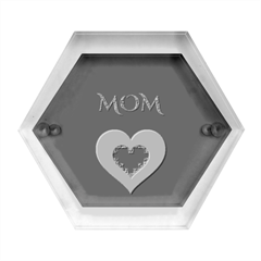 Mom And Dad, Father, Feeling, I Love You, Love Hexagon Wood Jewelry Box