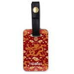 Chinese Graphic Pattern Luggage Tag (one side) Front