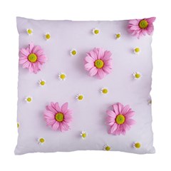 Springpurple Flower On A Purple Background Standard Cushion Case (one Side)