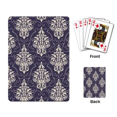 Vintage Texture, Floral Retro Background, Patterns, Playing Cards Single Design (rectangle)