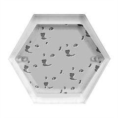 Doge, Memes, Pattern Hexagon Wood Jewelry Box