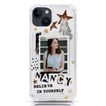 Personalized Street Art Photo Name Phone Case iPhone 14 TPU UV Print Case Front