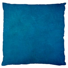 Blue Stone Texture Grunge, Stone Backgrounds Large Cushion Case (one Side)