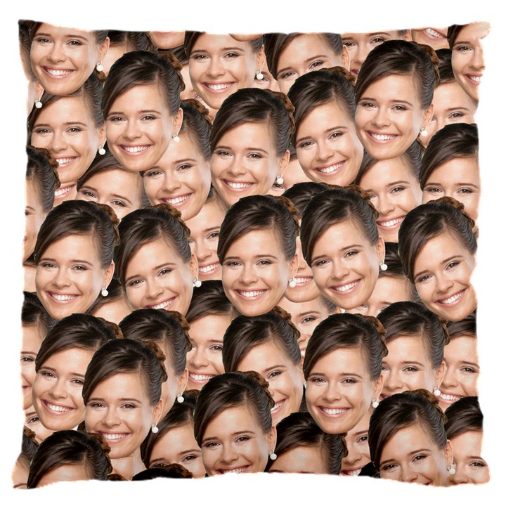 Personalized Many Face Cushion 16  Baby Flannel Cushion Case (Two Sides)