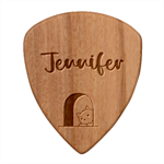 Personalized Cats Guitar Picks Set Guitar Shape Wood Guitar Pick Holder Case And Picks Set Pick