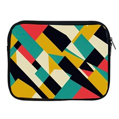 Geometric Pattern Retro Colorful Abstract Apple Ipad 2/3/4 Zipper Cases