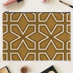 Gold Pattern Texture, Seamless Texture Cosmetic Bag (xxxl)