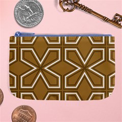 Gold Pattern Texture, Seamless Texture Large Coin Purse