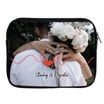 Wedding Personalized Name and Photo IPad Case Apple iPad Zipper Case Front