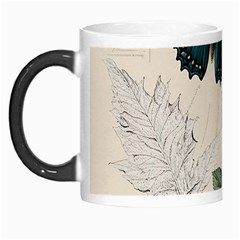 Butterflies Butterfly Botanical Nature Sketch Junk Journal Field Notes Paper Vintage Ephemera Morph Mug