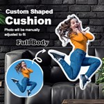 Personalized Photo Custom Shaped Cushion Cut To Shape Cushion Case Front