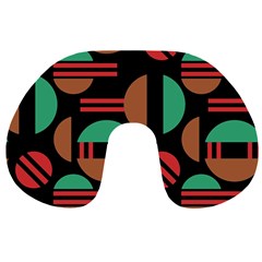 Abstract Geometric Pattern Travel Neck Pillow