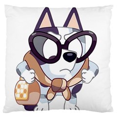 Bluey 16  Baby Flannel Cushion Case (two Sides)