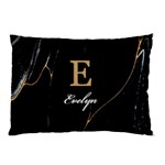 Personalized Initial Name Marble Pillow Case Pillow Case (Two Sides) Front
