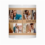 Personalized Couple Photo Name Any Text Mug White Mug Center