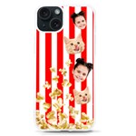 Personalized Two Head Pop Corn UV Print Case iPhone 15 TPU UV Print Case Front