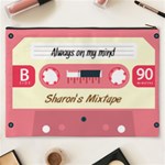 Personalized Cassette Tape Name Cosmetic Bag Cosmetic Bag (XXXL) Back