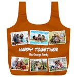 Personalized Photo Family Love Any Text Recycle Bag Full Print Recycle Bag (XXXL) Back