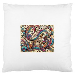 Eighth Note 8e245177-3b01-46c5-8203-b2dfeddb6d62 16  Baby Flannel Cushion Case (two Sides)