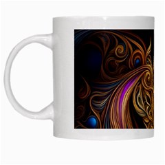 Pattern With Horses White Mug