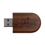 Personalized Wedding Rings Name Wood Oval USB Flash Drive Wood Oval USB Flash Drive USB