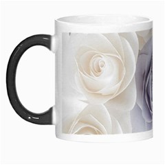 Pastel Rose  Flower Blue Pink White Morph Mug