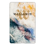 Personalized Initial Name Marble Name Card Style USB Flash Drive Name Card Style USB Flash Drive Back