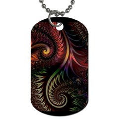 Fractal Dog Tag (one Side)