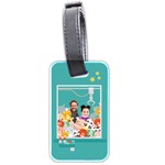 Personalized Photo Crane Machine Luggage Tag (two sides) Luggage Tag (two sides) Front