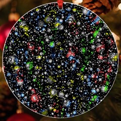 Universe Star Planet Galaxy Uv Print Acrylic Ornament Round