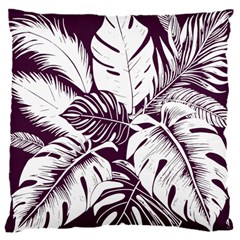 Abstract Art Tropical Leaves 16  Baby Flannel Cushion Case (two Sides)