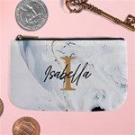 Personalized Initial Name Marble Large Coin Purse Large Coin Purse Front