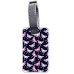  Personalized Name Butterfly Luggage Tag (two sides) Luggage Tag (two sides) Front