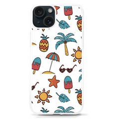 Summer Pineapple Fruit Tropical Iphone 15 Tpu Uv Print Case