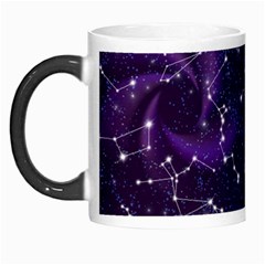 Realistic Night Sky Poster With Constellations Morph Mug
