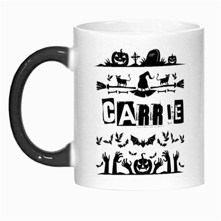 Personalized Halloween Name Any Text Morph Mug Morph Mug