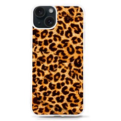 Leopard Skin Texture Macro, Brown Iphone 15 Tpu Uv Print Case