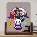 Personalized Photo Skull Bones Acrylic UV Print 6  Tabletop Frame Acrylic UV Print 6  Tabletop Frame (U-Shape) Front