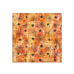 Spooky Spider Pattern, Adoxali, Halloween Satin Bandana Scarf 22  X 22 